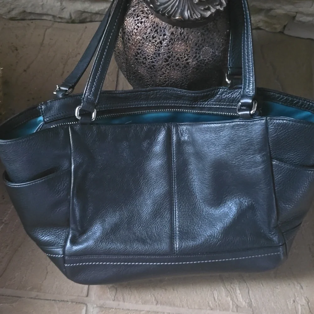 Coach Park Leather shoulder tote - Picture 8 of 9